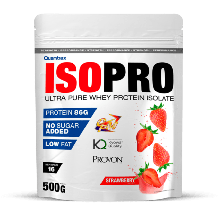ISOPRO CFM Ultra Pure Whey Protein Isolate 500gr Quamtrax